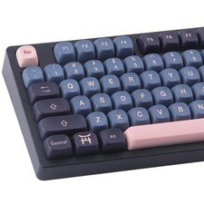Cherry Blossom MOA Keycaps Pink Sakura 129 Keys Cute PBT Custom Set 100 picture