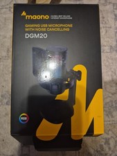 Maono Black Gaming USB Microphone With Noise Cancelling DGM20 Series picture