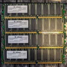 INFINEON 1GB 4x256MB PC-2700 | HYS64D32300GU-6-C C3E4220 | DDR-333 DDR SDRAM ECC picture