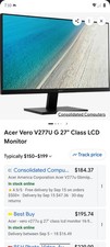 Acer Vero V277U G 27