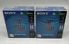 Two (2) Sony 10-pack MFD 2HD 3.5