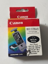 Canon, BC1-11 Black Printer Cartridge.  NIB. Open Box Complete Sealed Cartridges picture