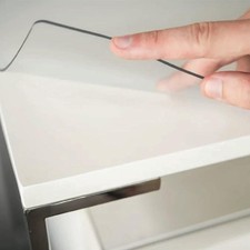 - Clear Table Protector, USA Made, Safe, 17 x 22 Inch, 2mm Thick Ultra Smooth... picture