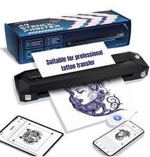 KVM Wireless Tattoo Thermal Stencil Printer Bluetooth or USB Interface Therma... picture