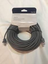 INSIGNIA 100-FEET CAT-5E NETWORK CABLE (GRAY) - NS-PNW55C0 picture