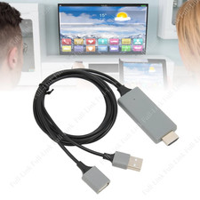 1080P HDMI Mirroring AV Cable for iPhone iPad Android Phone to TV HDTV Adapter picture