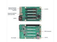 SATA HAT, Up to 5X SATA disks HAT for Raspberry Pi 5 and Rock Pi SBCs picture