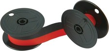 11216 Universal Twin Spool Calculator Ribbon, 6-Pack,Black/red picture