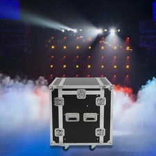 10U Mobile Flight Case Audio DJ Road Rack Case With Casters Pro Tour Grade Rack picture