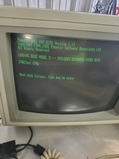 leading edge dc 2011 computer and dc 2014 keyboard boots to bios clean shape picture