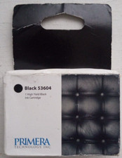 2DY9106 Primera 53604 Ink Cartridge, Black one pack, New Sealed Package picture