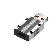 10Gbps USBC To USBA Adapter Zinc Alloy TypeC DoubleSided PD120W Charge picture