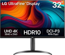 LG 32UR550K-B 32-Inch Ultrafine 4K UHD (3840 X 2160) Computer Monitor, HDR10, 60 picture