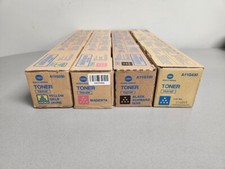 Konica Minolta TN319 Toner Cartridge Set Yellow Magenta Cyan Black picture