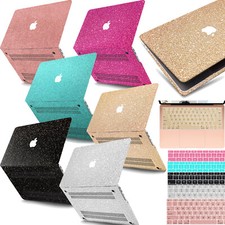 Bling Laptop Cut Out Hard Glitter Case Cover For Macbook Pro Air M1 M2 M3 M4 M5 picture