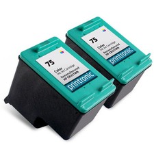 Recycled HP 75 (CB337WN) Color for HP PhotoSmart D5360 OfficeJet J6480 2PK picture