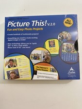 Picture This V.2.0 Fun Easy Photo Projects PC CD ROM Brand New picture