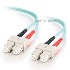 150M SC-SC Outdoor Armored 10G OM3 MM 4 Strands Fiber Patch Cord picture