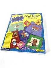Nickelodeon Rugrats Print Shop (1998) Windows 95 & 98 CD ROM New in Box picture