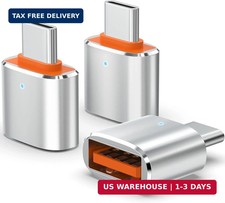Duyasurs 3Pack Upgraded USB C to USB Adapter, High-speed data Transfer, USB C Ma picture