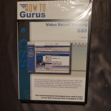 How To Gurus Video Training DVD ROM video based training CSS SEALED picture
