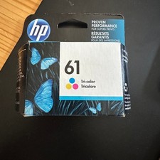 HP 61 Tri-color Original Ink Cartridge CH562WN Sealed Expired APR 2023 picture