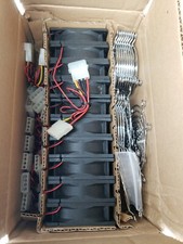Lot of 10 DF1208SH TopMotor DC 12V 0.20A BRUSHLESS COOLING FAN 80X80X25MM Molex picture