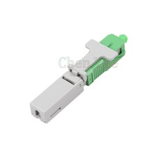 50pcs SM Fiber Optic SC APC Quick Connector SC FTTH Fiber Optic Fast Connector picture