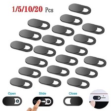 1/5/10/20x Webcam Cover Slider Adhesive Privacy Sticker for Laptop Tablet Phone picture