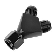 10AN Female to 10AN 10AN Male Flare Fitting, Y Block Union Splitter 3×10AN picture