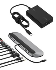 BELKIN CONNECT 11-IN-1 USB-C PRO DOCK 100W USB-C CORE GAN POWER ADAPTER BUNDLE picture