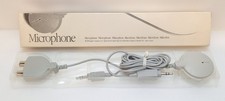 Apple Microphone Vintage 1990 Model 590-0618-A Original Box Japan Mac AUX Gray picture