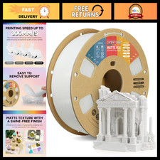 Matte PLA Filament 1.75mm - 1kg High-Quality Matte White 3D Printing Material picture