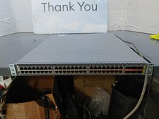 Juniper Networks QFX5100-48T-AFO 48x 10GbE 6x 40GbE Network Switch 2X PS w Rails picture