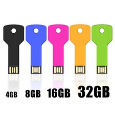 4/8/16/32GB USB 2.0 Flash Drive Key Shaped Thumb Stick Pen Drive  for PC Car picture