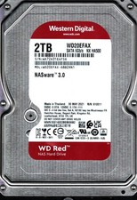 WD20EFAX-68B2RN1 S/N: WX72A WESTERN DIGITAL 2TB THAILAND MAY 2021 picture