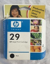 HP 29 (51629A) Genuine Black Ink Cartridge Exp: Mar 2007 New & Sealed picture