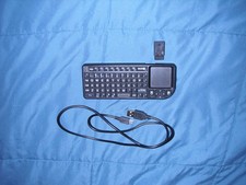 Rii Mini X1 Wireless 2.4GHz Keyboard with Mouse Touchpad - Black picture