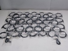 Lot of 51 USB 2.0 type A male to A male Cables, Black 6ft picture