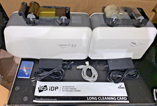 IDP SMART-51L Dual-Sided ID Card Printer w/ Laminator COMES COMPLETE VGC & WORKS picture