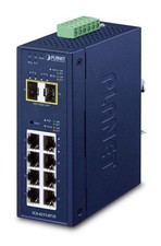 Planet W126362464 IGS-4215-8T2S IP30 Industrial L2/L4 8-Port 10/100/1000T+ ~E~ picture
