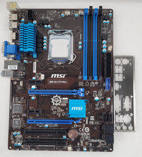 MSI B85-G41 PC Mate Motherboard Mainboard Intel B85 LGA1150 DDR3 VGA With a I/O picture