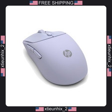 HP 400 Quiet Wireless Mouse Dual Bluetooth 2.4GHz Ambidextrous Purple picture