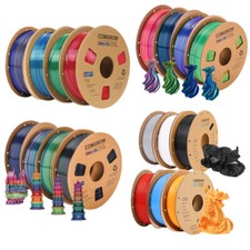 4KG Comgrow Tri-Colors Silk PLA 3D Printer 1.75mm Filament Accuracy +/- 0.02 mm picture
