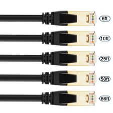 [Quality Build] Cat8 Ethernet Cable S/FTP 28AWG Screened Solid Copper Cable Lot picture