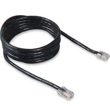 BELKIN INTERNATIONAL INC A3L781-07-BLK Patch Cable Rj-45 M 7 Ft Cat 5E Black picture
