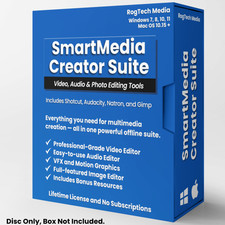 Complete Video Creation Suite. Audio, Video, After Effects, Photo Editing on DVD picture