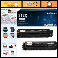 High-Yield Black Toner Cartridges for HP 312A 312X M476nw M476dn M476dw - 312X picture