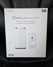 NEW Promise Apollo Cloud 2 Duo 8TB (2x4TB) Personal Cloud Storage - SEALED NIB picture