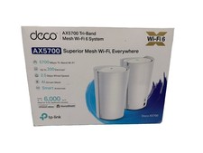 TP-Link Deco AX5700 Tri-Band Smart Whole Home Mesh Wi-Fi 6 System (2-Pack) picture